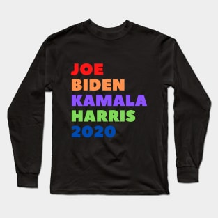 Joe Biden Kamala Harris 2020 Long Sleeve T-Shirt
